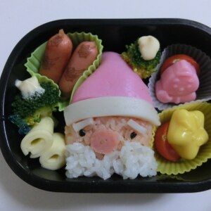 ☆Xmasに♪♪サンタクロース＆トナカイ弁当☆